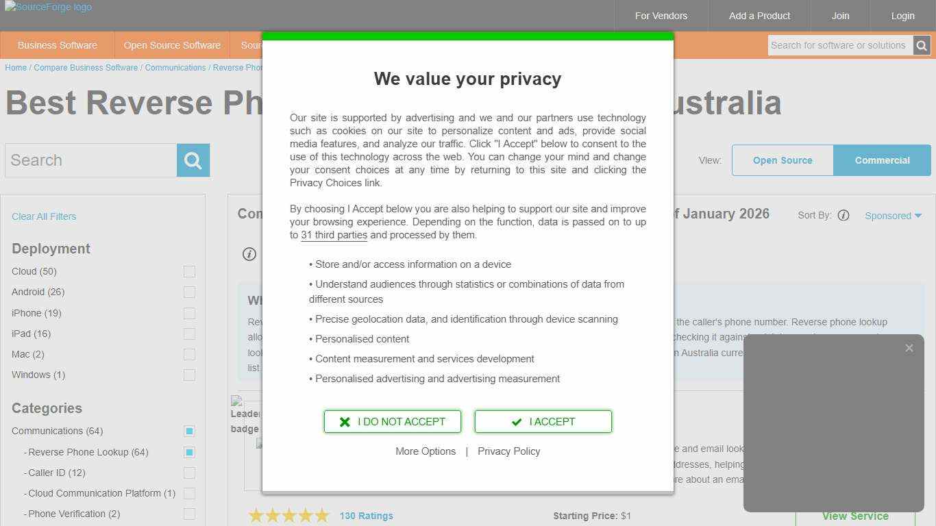 Best Reverse Phone Lookup Services in Australia of 2026 - Reviews & Comparison